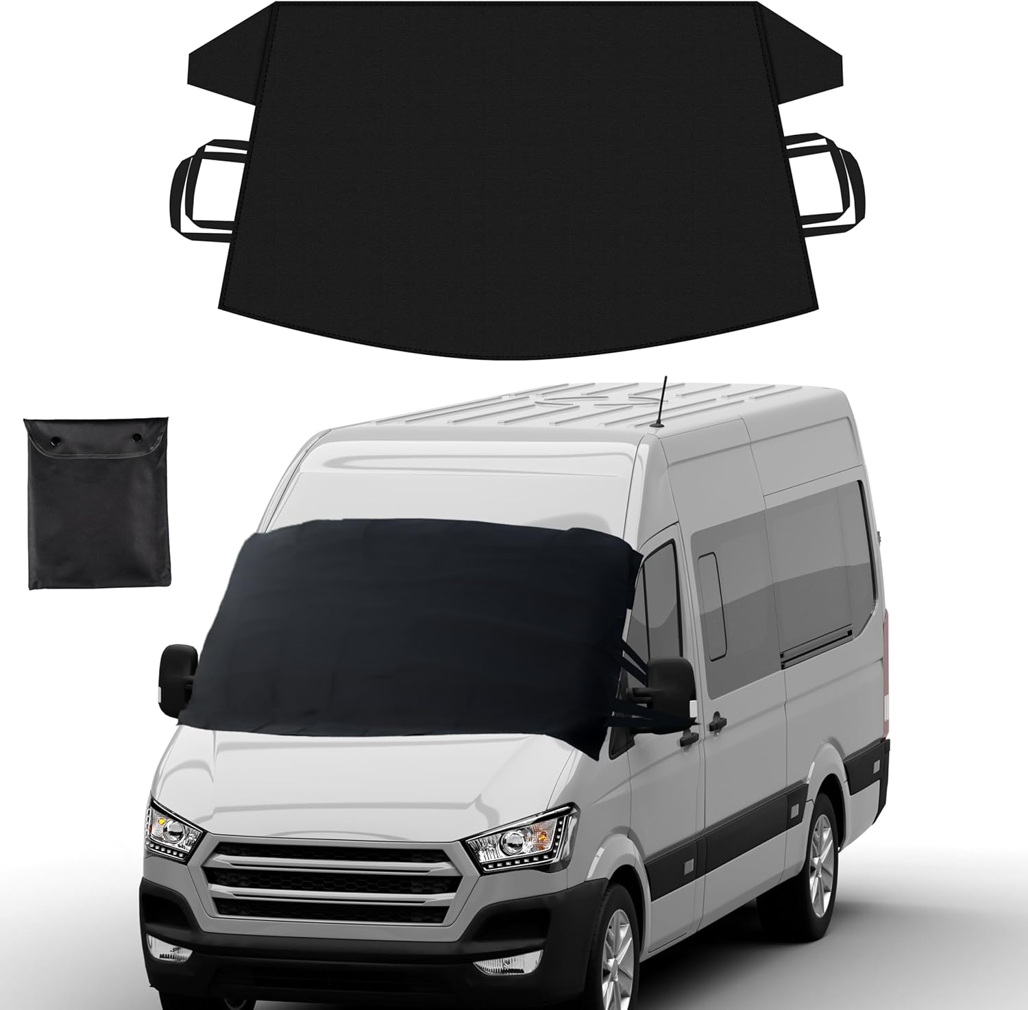 EcoNour Windshield Cover for Ice and Snow - Ultimate Protection