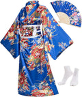 Japanese Anime Women's Kimono Robe Geisha Yukata Set for All Occasions