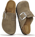 Project Cloud Leather Clogs for Women Manchester - Memory Foam Comfort