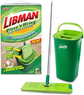 Libman Rinse n Wring Mop and Bucket System - Versatile Floor Cleaner