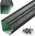 6ft Gutter Guards Leaf Protection 6 in Gutter Covers - DIY Install