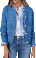 Women's Cardigan Sweaters 2025 Cropped Knit Button Down - Soft Fit