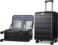 KROSER Carry On Luggage 20-Inch Top Loading Spinner - Expandable