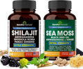 Shilajit Sea Moss Ashwagandha Combo Bundle - Dual Vitality Blend