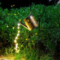 Outdoor Garden Decor Solar Watering Can Lights - Waterproof Hanging