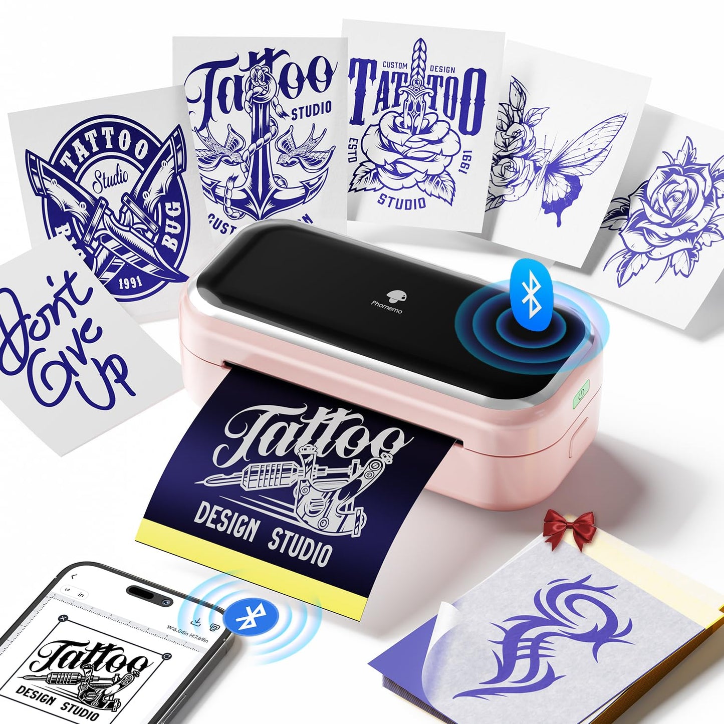Phomemo TP31 Mini Tattoo Stencil Printer for Artists & Beginners