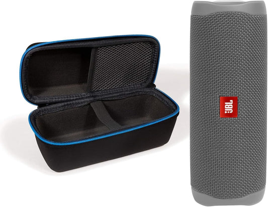 JBL Flip 5 Portable Speaker Bundle with Protective Hardshell Case