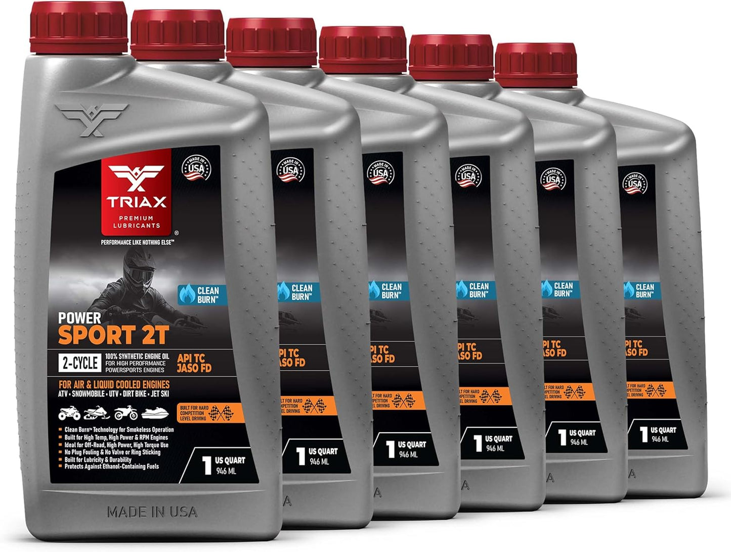 TRIAX Power Sport 2T Full Synthetic Oil for High-Performance Engines
