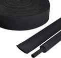 2:1 Heat Shrink Fabric Tubing Braided Sleeving 1in x 24ft - Neat Wire