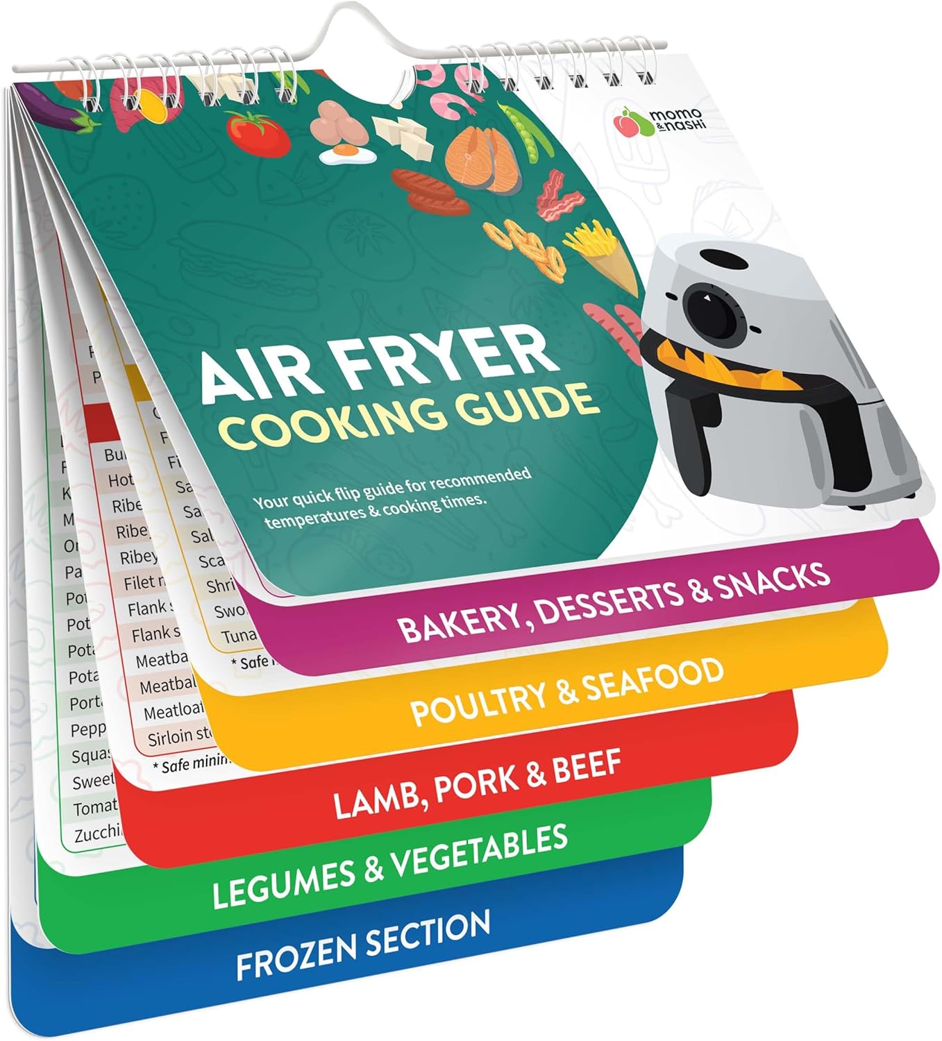Air Fryer Cooking Guide & Accessories Set