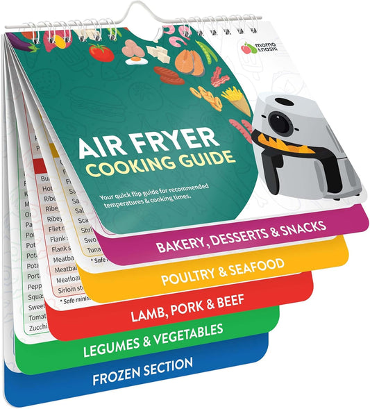 Air Fryer Cooking Guide & Accessories Set