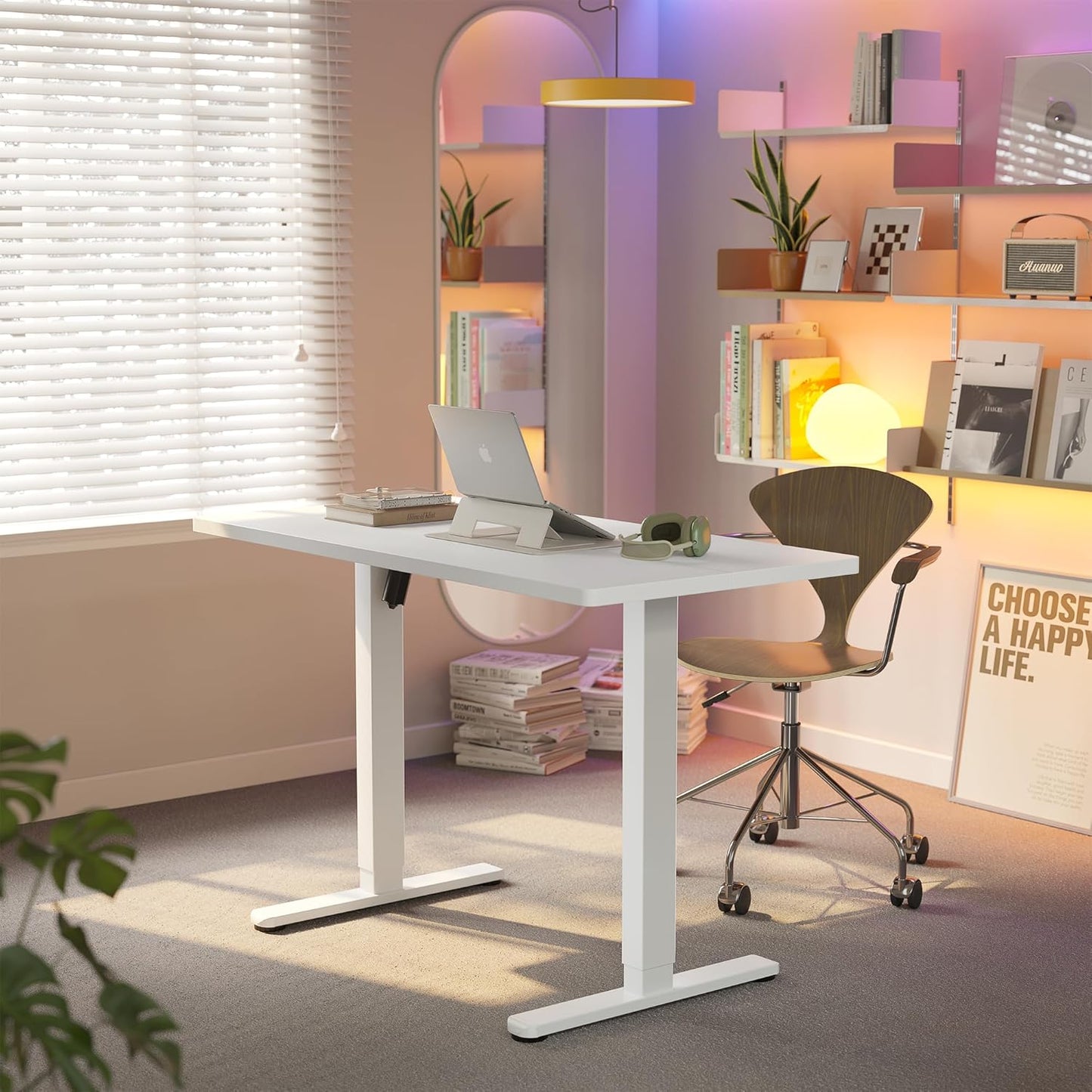 HUANUO Electric Standing Desk - Height Adjustable 40x24 in