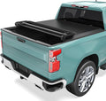 Soft Quad-Fold Truck Bed Tonneau Cover for Chevy Silverado 2500