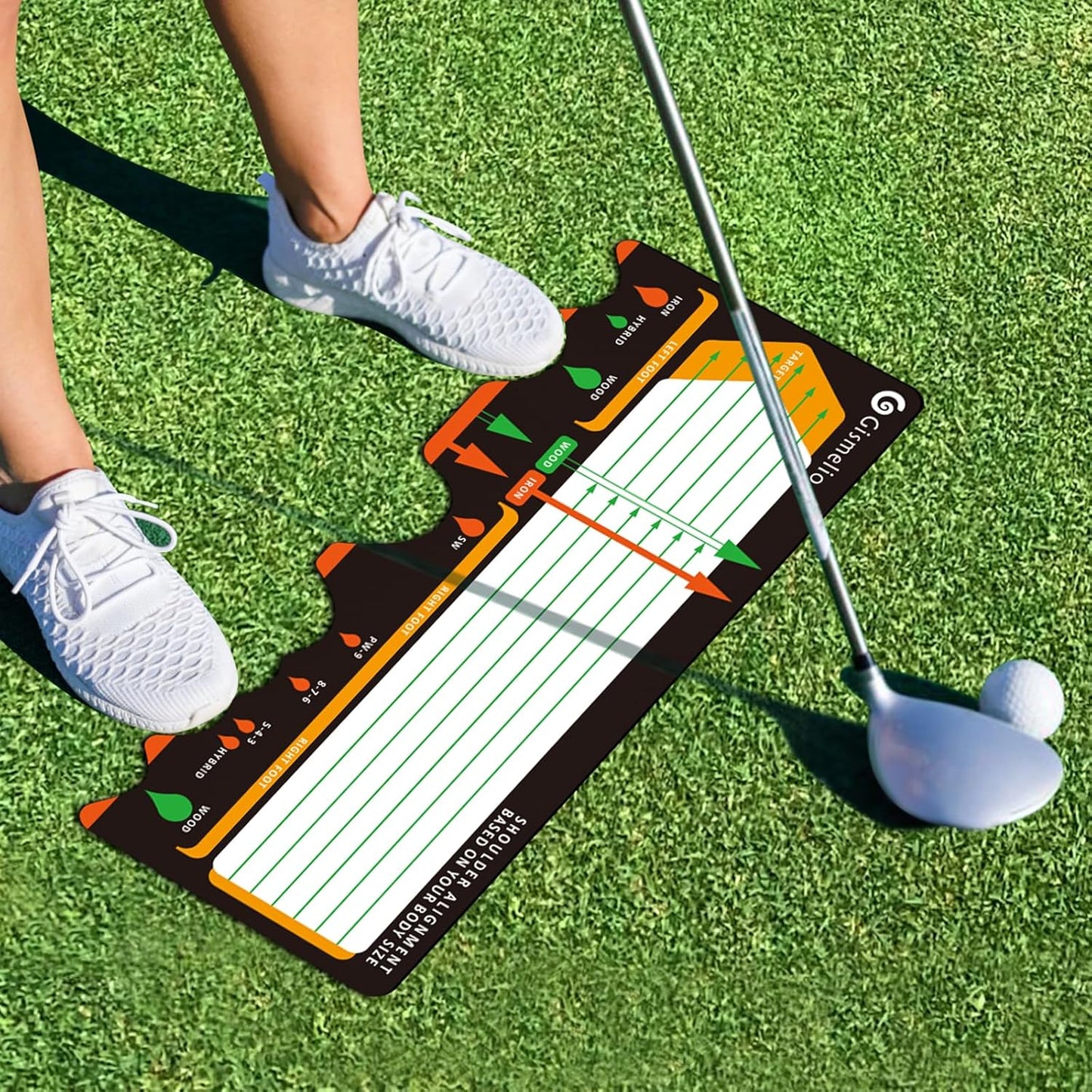 Pro Golf Mat for Perfect Posture | Gismelio
