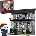 Horror Movie Halloween Figure & House Building Blocks Kit - 586 Piece