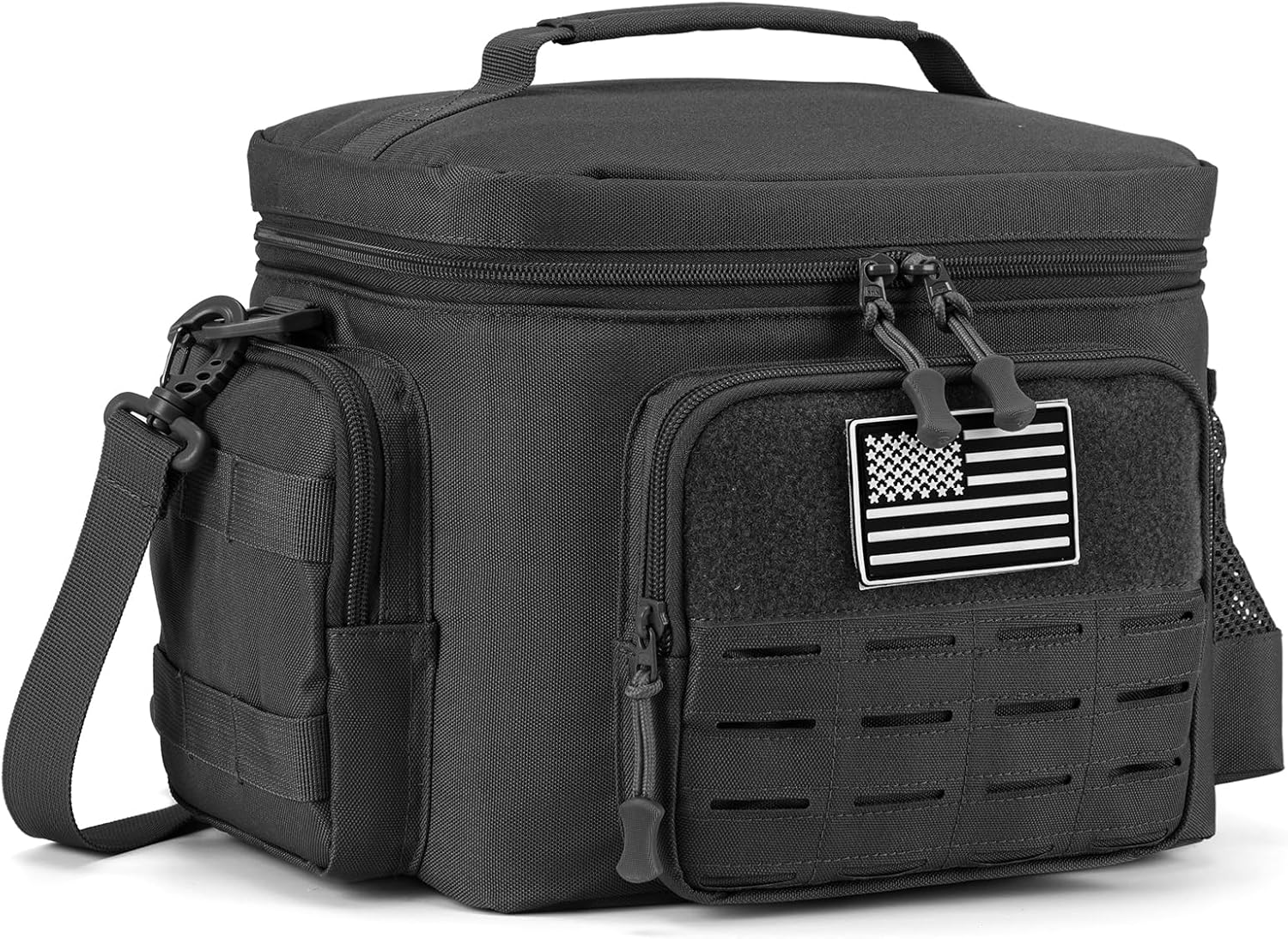 QT&QY Tactical Lunch Bag - Heavy Duty Insulated Cooler for Men
