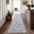 Lima Runner Rug 2x12 Long Hallway Runner Rug - Thin Washable Runner