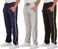 Men's Mesh Athletic Sweatpants 3 Pack - Open Bottom Comfort workouts