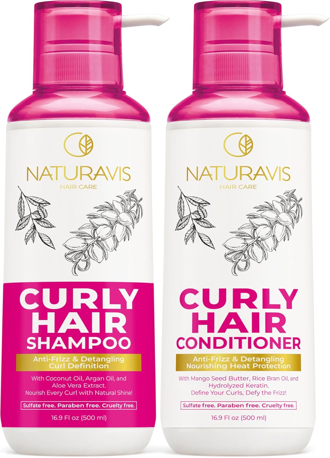 Sulfate-Free Curl Enhancing Set by NATURAVIS