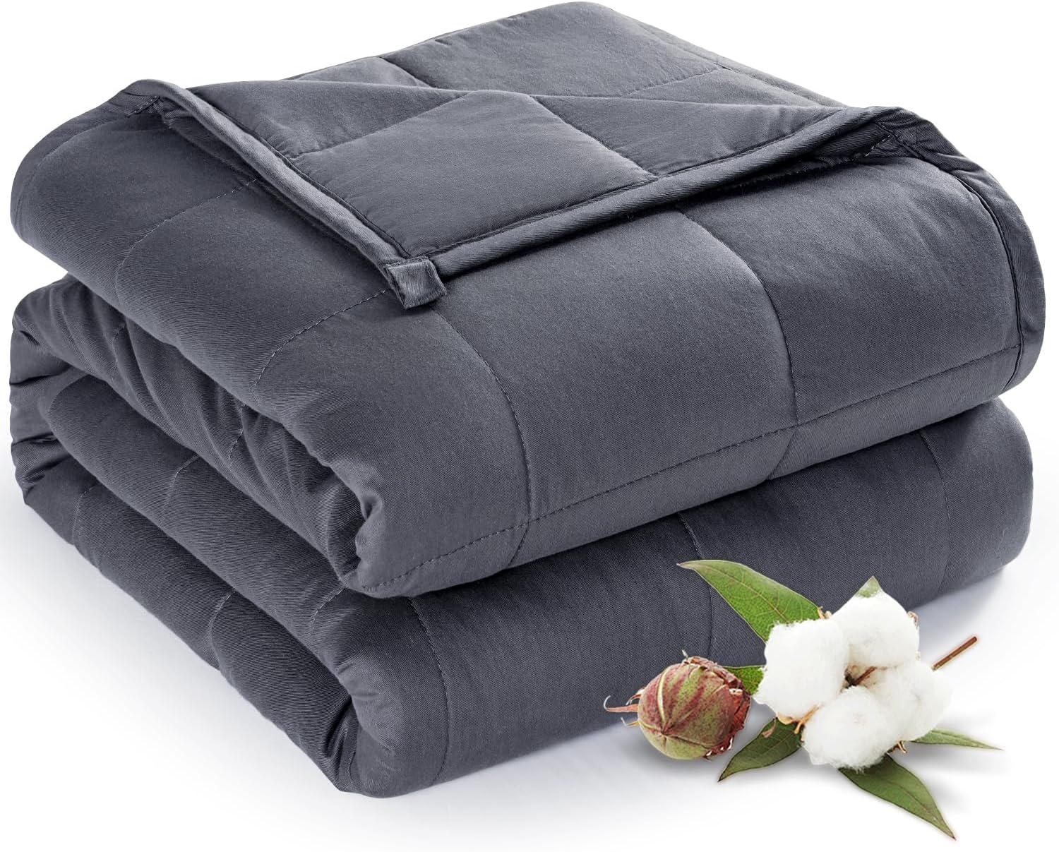 Sivio Weighted Blanket for Adults 100% Cotton 60x80 Queen Size