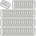 200PCS 2 Inches Chain Quick Links M5 Screw Galvanized Steel - Heavy