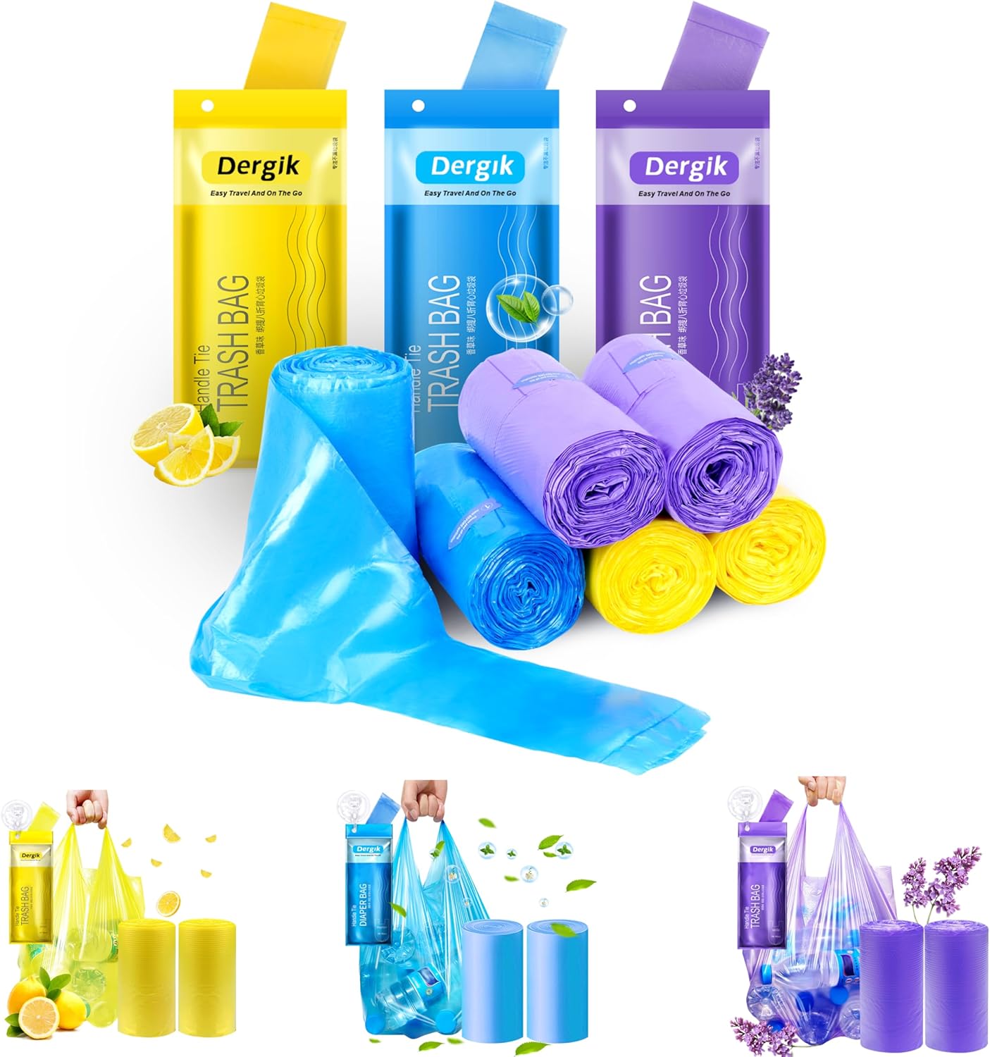 Large Adult Diaper Disposal Bags for Easy Waste Management