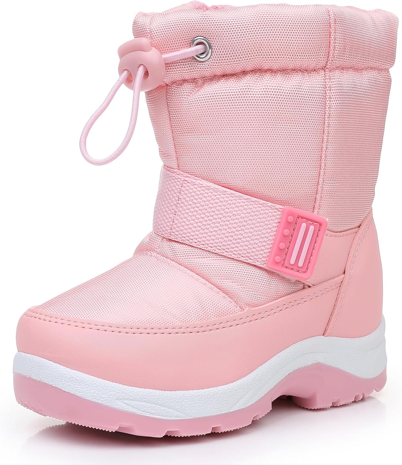 Apakowa Kid's Girls Cold Weather Snow Boots for Cozy Comfort