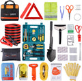 Vetoos Car Roadside Emergency Kit with Jumper Cables and Tools