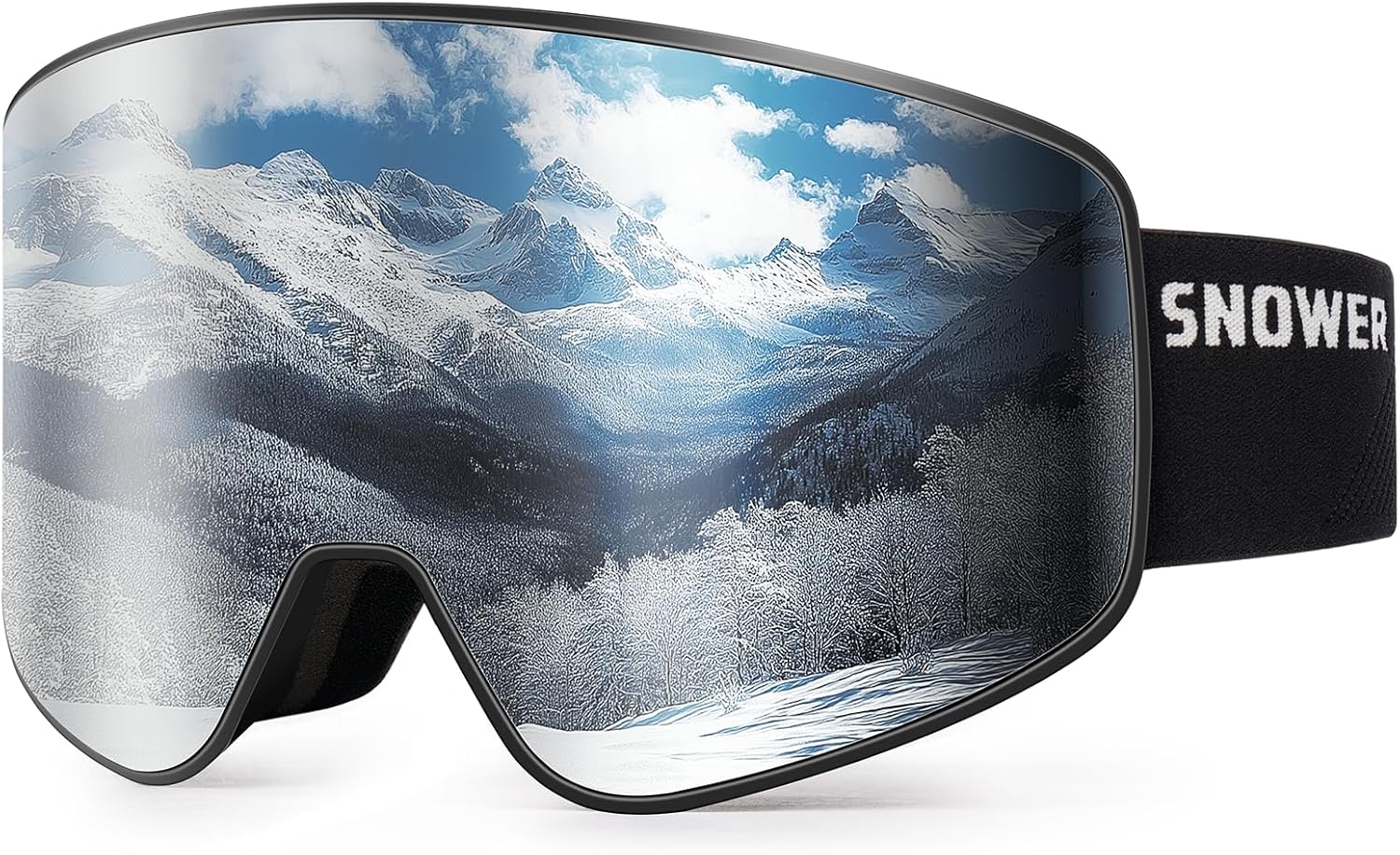 SNOWER Interchangeable Lens Ski Goggles