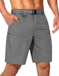 Mens Cargo Hiking Shorts for Men - Water Resistant Lightweight