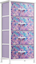 YITAHOME Dresser with 4 Drawers - Vertical Storage Tower for Closets