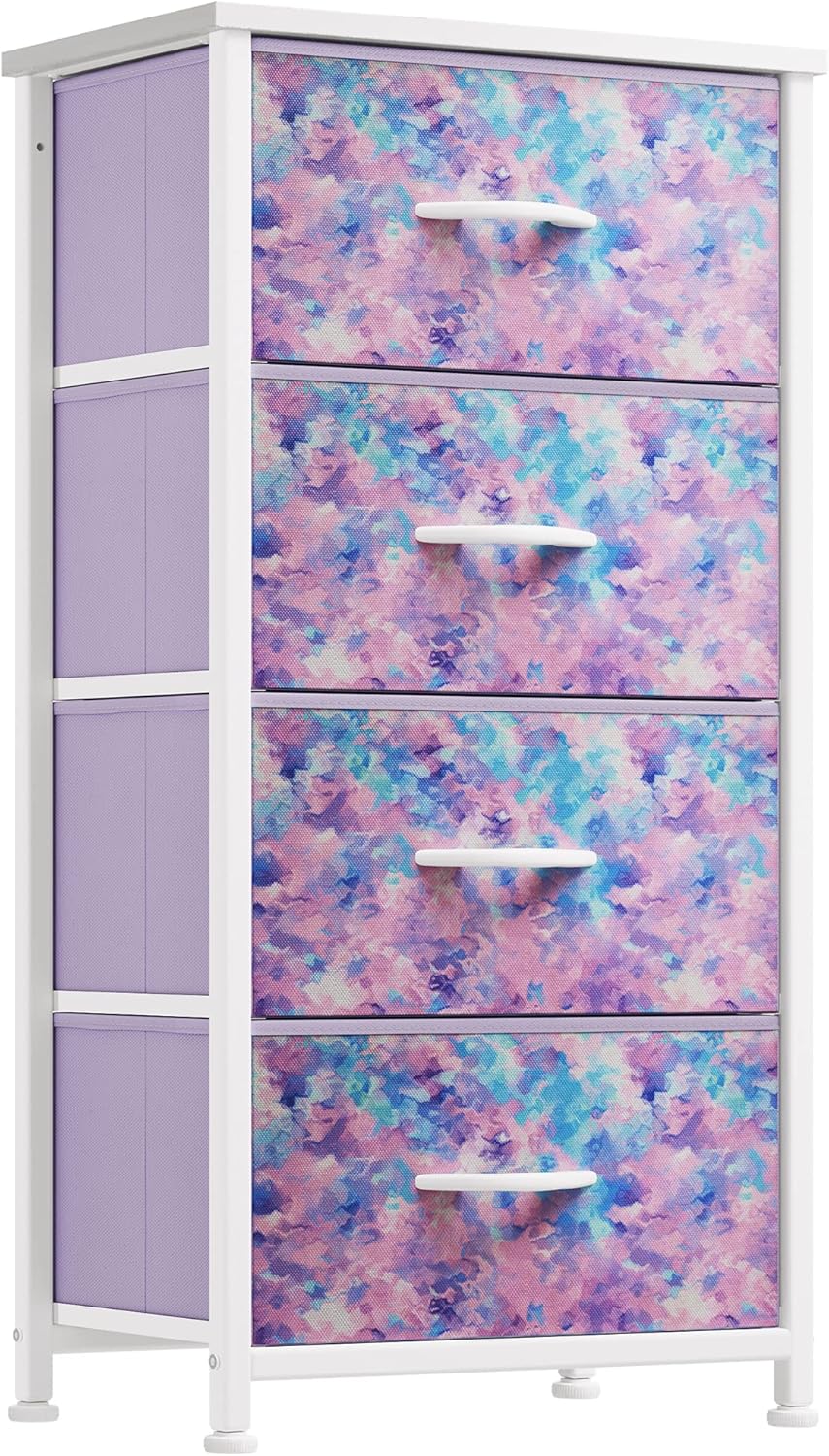 YITAHOME Dresser with 4 Drawers - Sturdy Storage Tower Unit