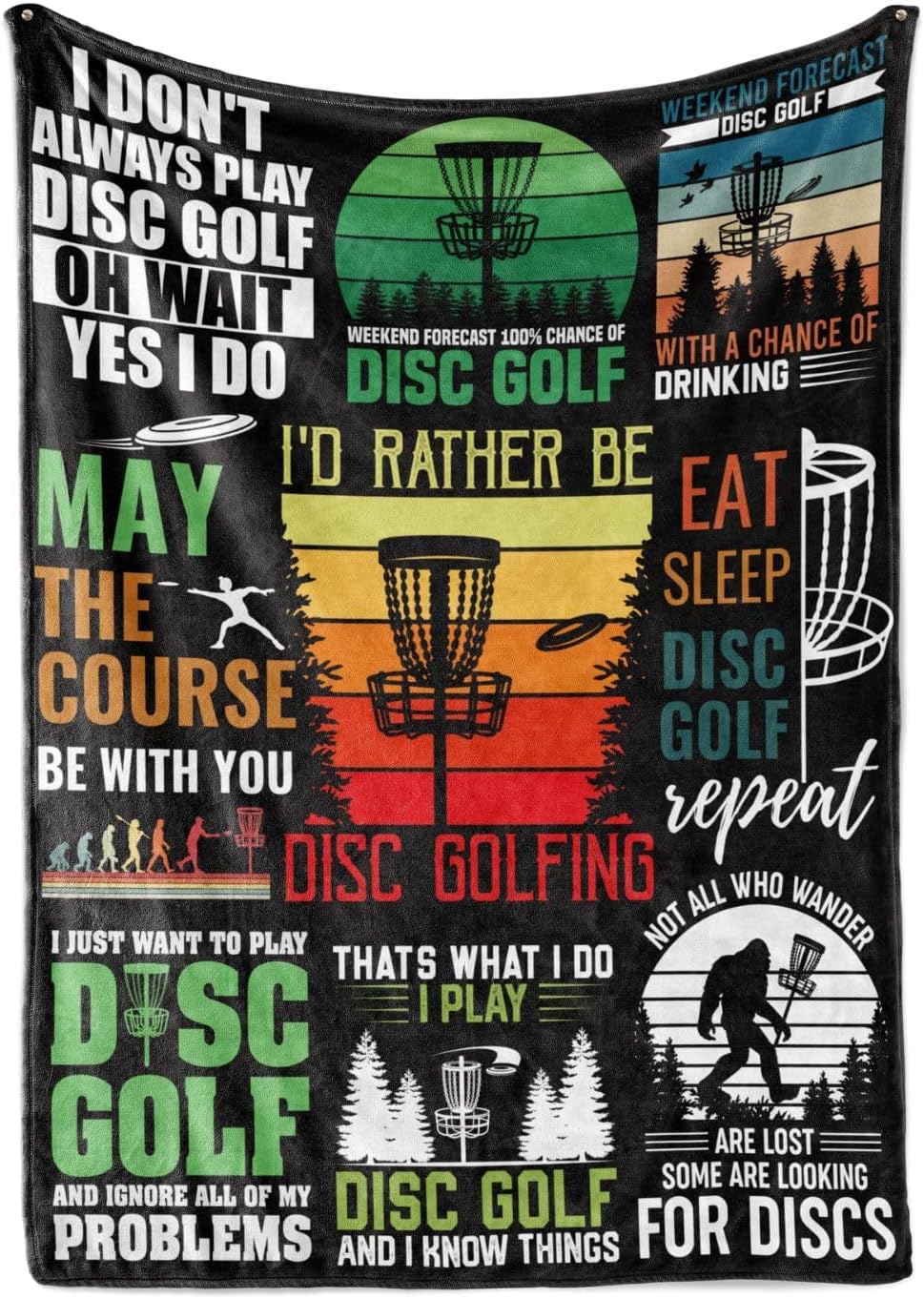 Huglanket: All-Season Disc Golf Companion