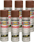 Professional Primer Spray Flat Red 15 Oz 6-Pack - Rust Protection