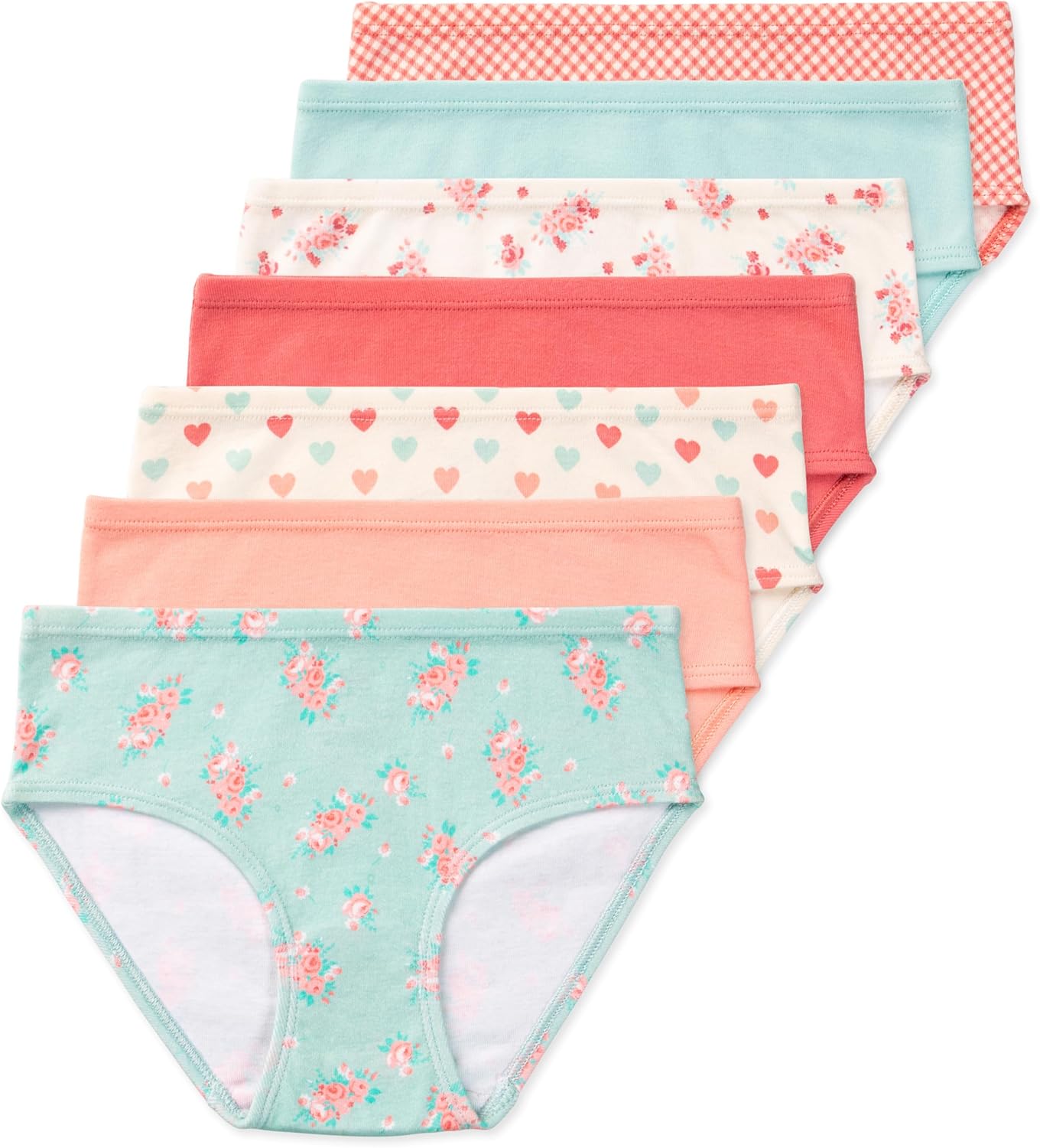 Lucky & Me Girls Organic Cotton Underwear Briefs 7 Pack Review