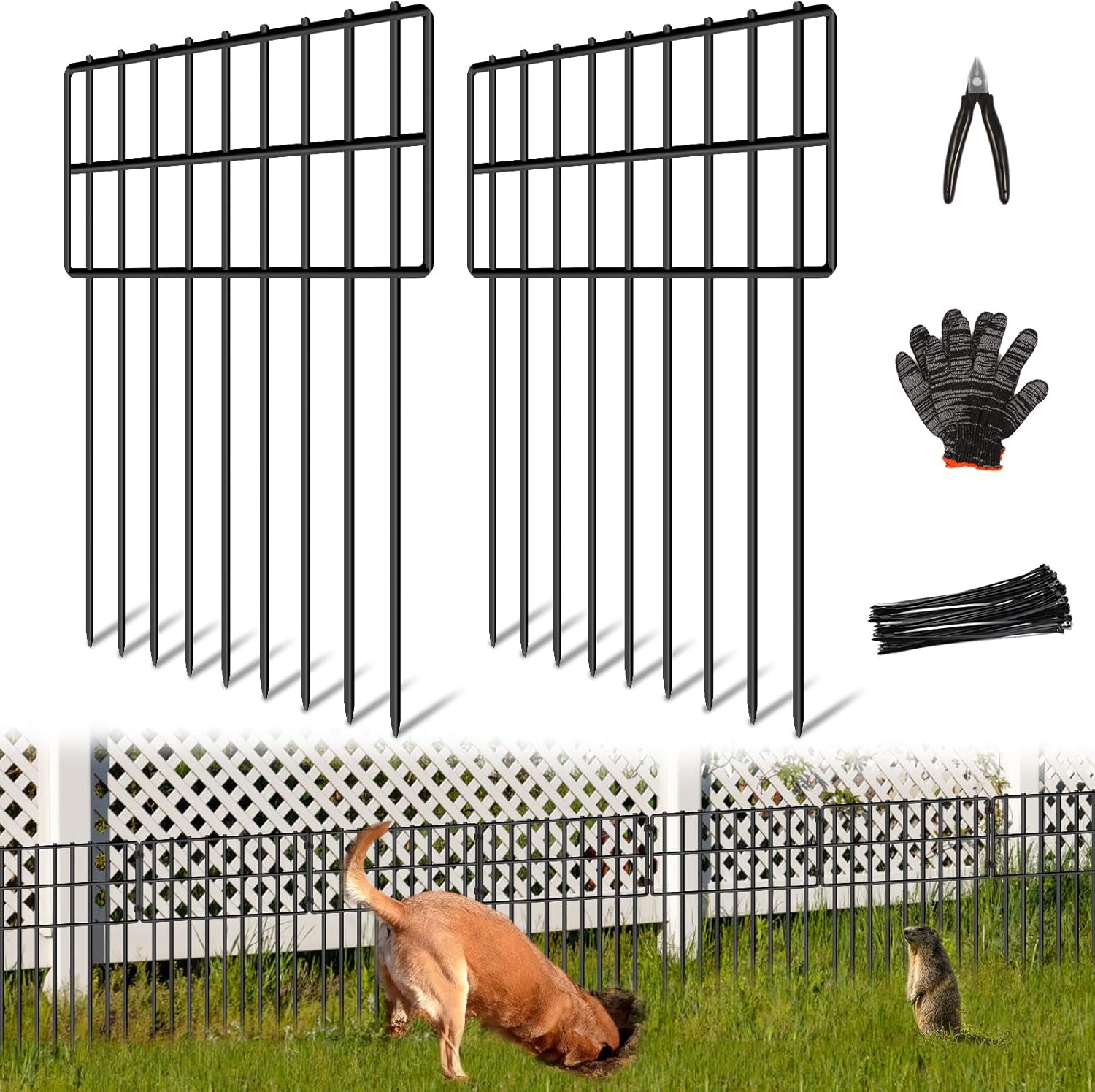 NANYEZH 10 Panels Garden Fencing Animal Barrier Review