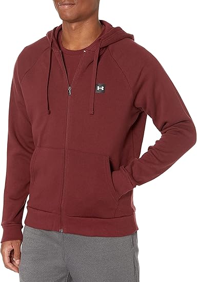 Under Armour Mens Rival Fleece Fitted Hoodie for Comfort and Style