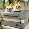 Dog Booster Car Seat for Medium Dogs - Safe Elevated Travel Seat
