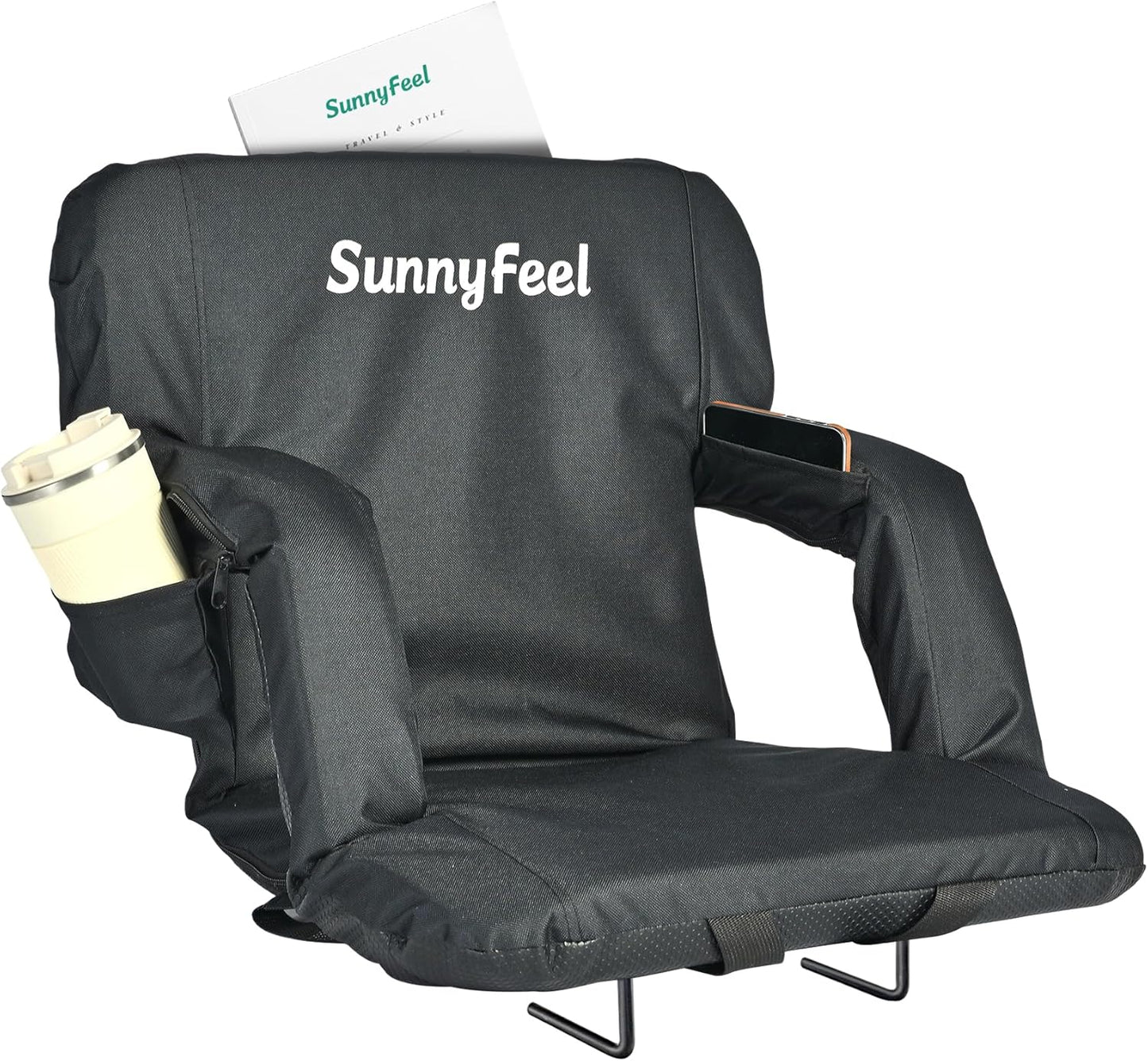 SUNNYFEEL Stadium Seats with Back Support for Ultimate Comfort