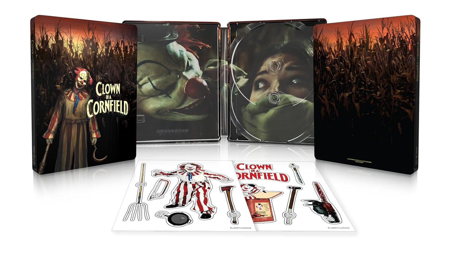 Clown in a Cornfield 4K UHD Steelbook Blu-Ray Review
