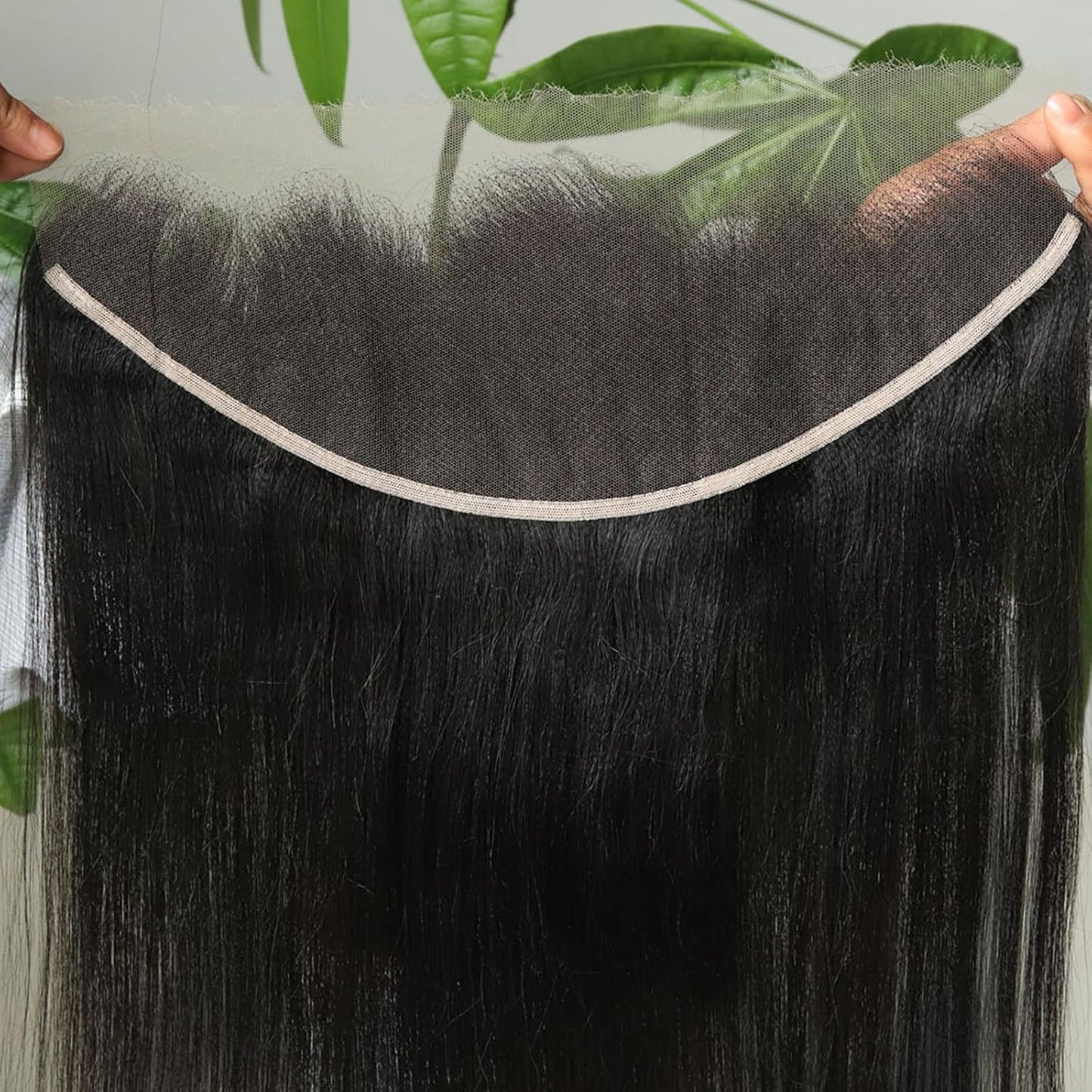 BEEOS Yaki Straight 13x4 HD Lace Frontal for Natural Look