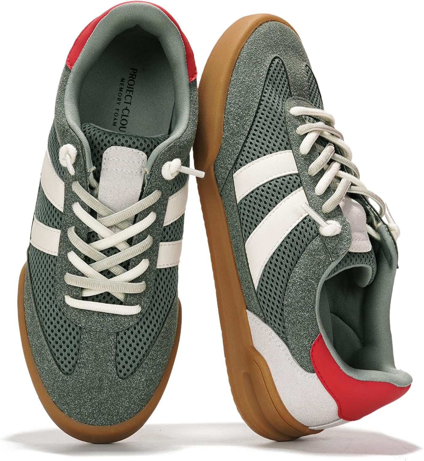 Project Cloud Genuine Leather Casual Sneakers for Women Comfort