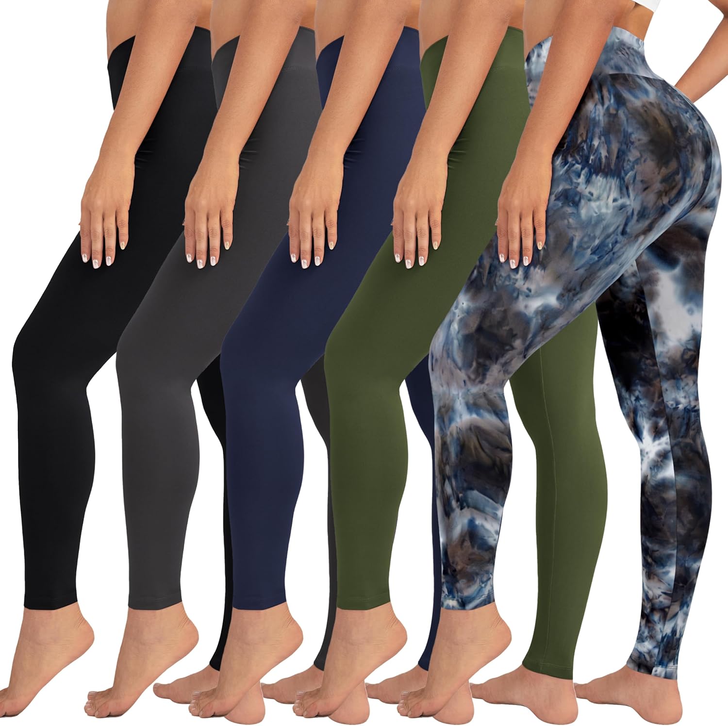 VALANDY High Waisted Leggings for Women with Tummy Control