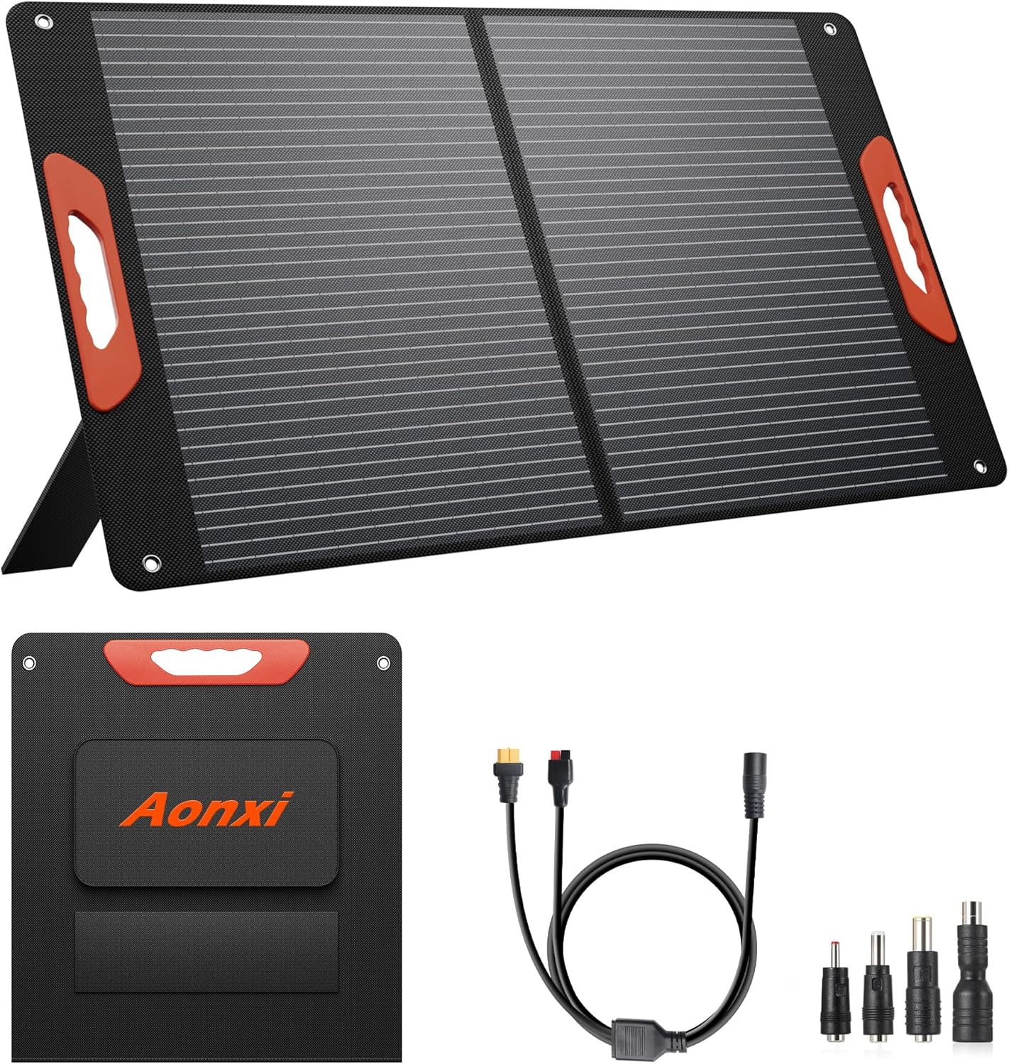Highly Efficient 120W Portable Solar Panel for Power on the Go by AONXI