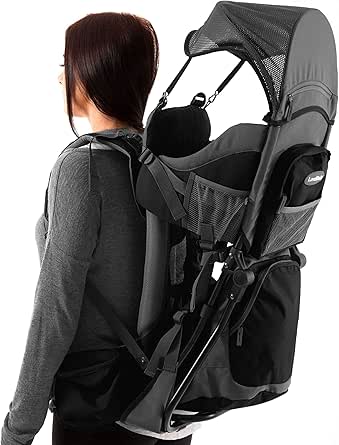 Luvdbaby Premium Baby Backpack Carrier for Comfortable Hiking