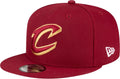 Cleveland Cavaliers Black 9FIFTY Adjustable Snapback Hat - One Size