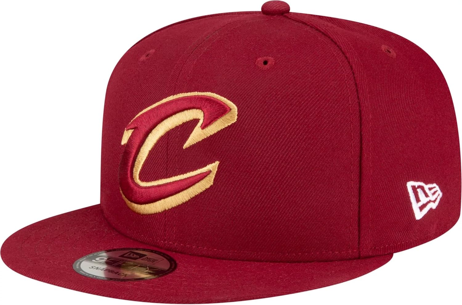 Cleveland Cavaliers Black 9FIFTY Adjustable Snapback Hat Cap