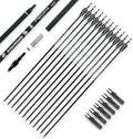 30inch Hunting Carbon Archery Arrows Spine 400 - Stable, Durable