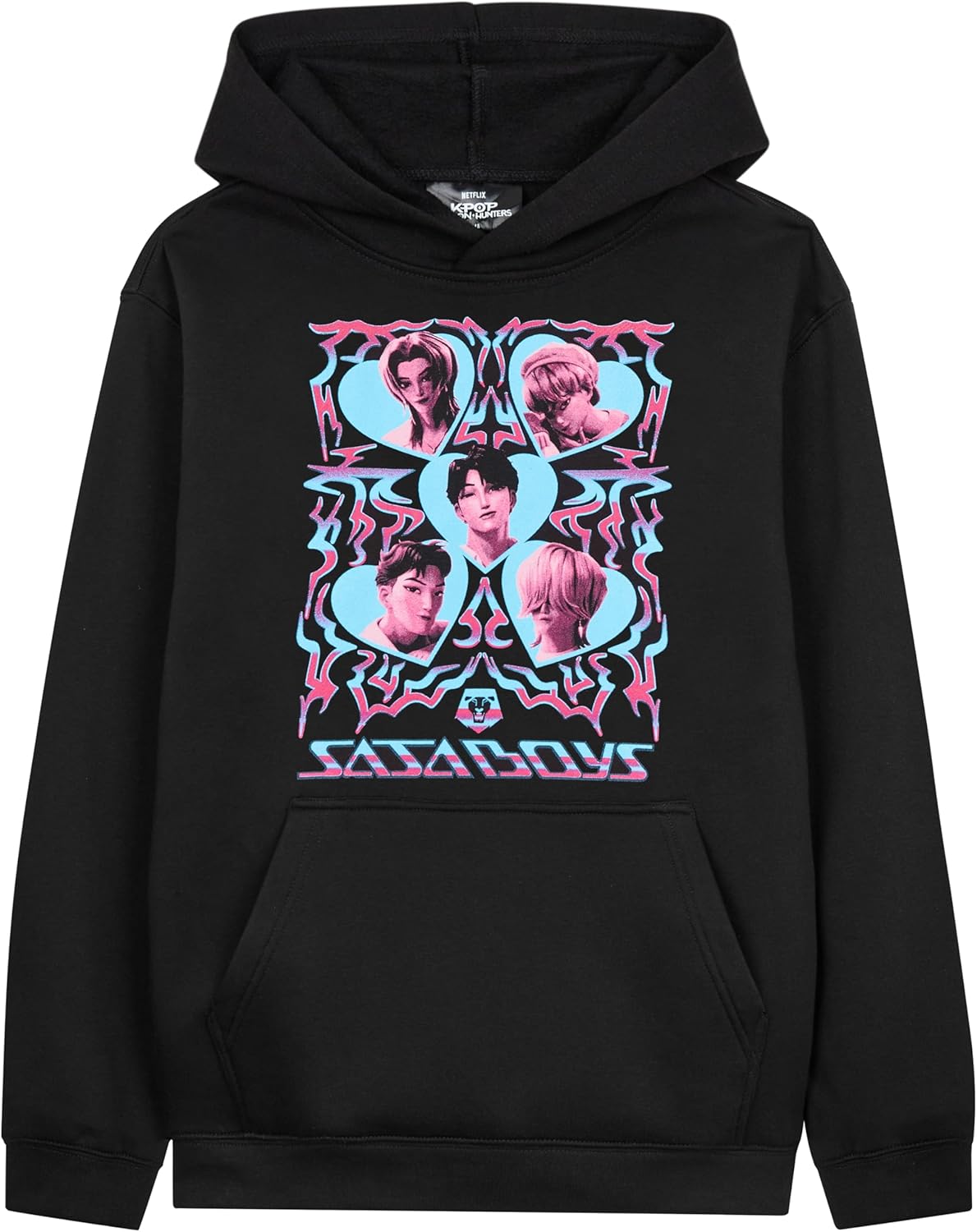 KPop Demon Hunters Hoodie for Girls Teens - Cozy Pullover Gift