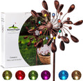 SteadyDoggie 75-In Wind Spinners Jewel Cup - Solar-Powered Glow